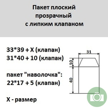 Пакет плоский